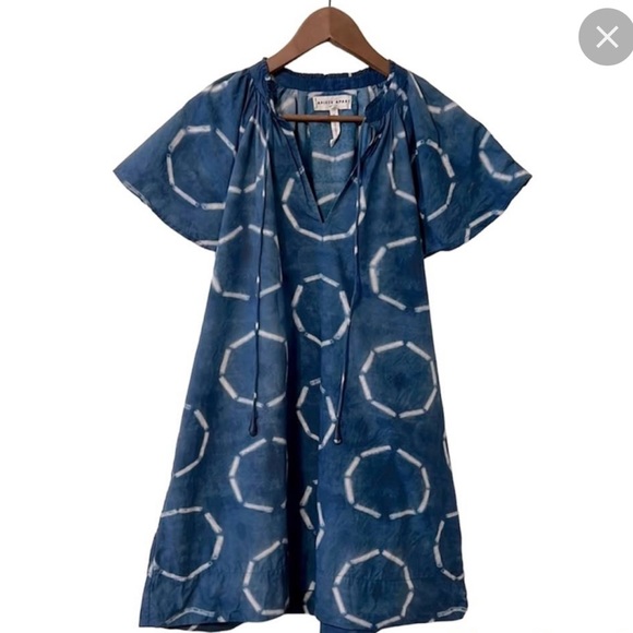 APIECE APART Sur Mini Dress Shibori Tie Dye XS - Picture 3 of 7
